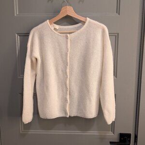 Sézane Gaspard Cardigan in Ecru